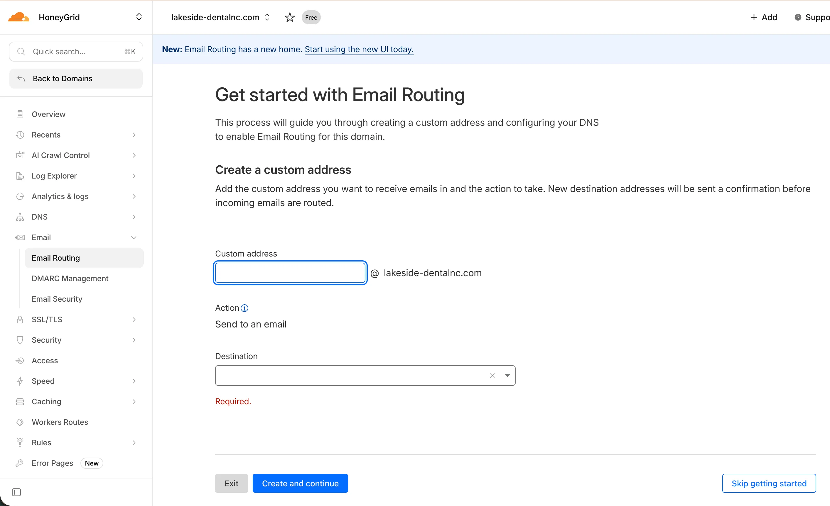 Skip getting started